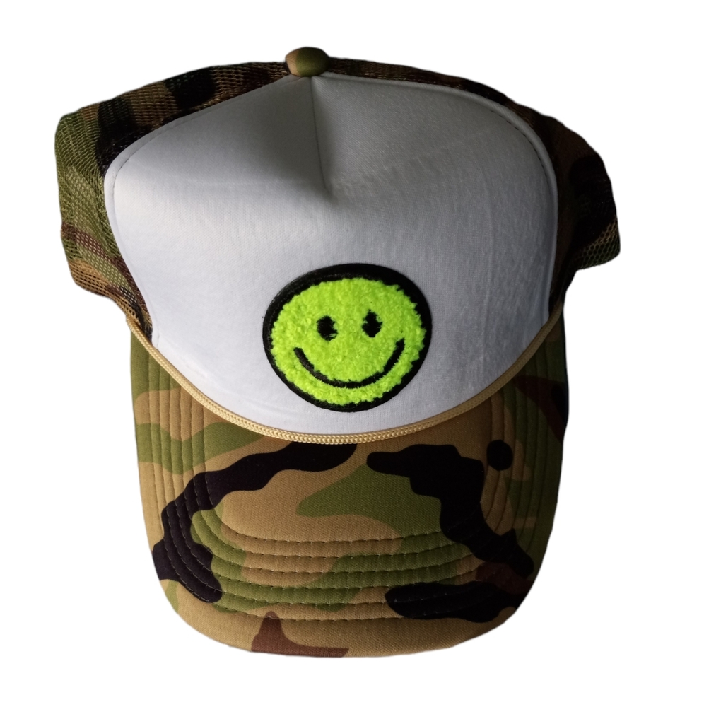 Smiley trucker hat